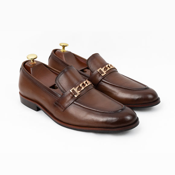 Article M-002 exquisite craftsmanship of Brown tom handmade shoes.