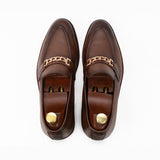 Article M-002 exquisite craftsmanship of Brown tom handmade shoes.