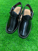 Exquisite craftsmanship of  Double Sole Jeans Black handmade Chappal