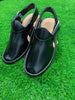 Exquisite craftsmanship of  Double Sole Jeans Black handmade Chappal