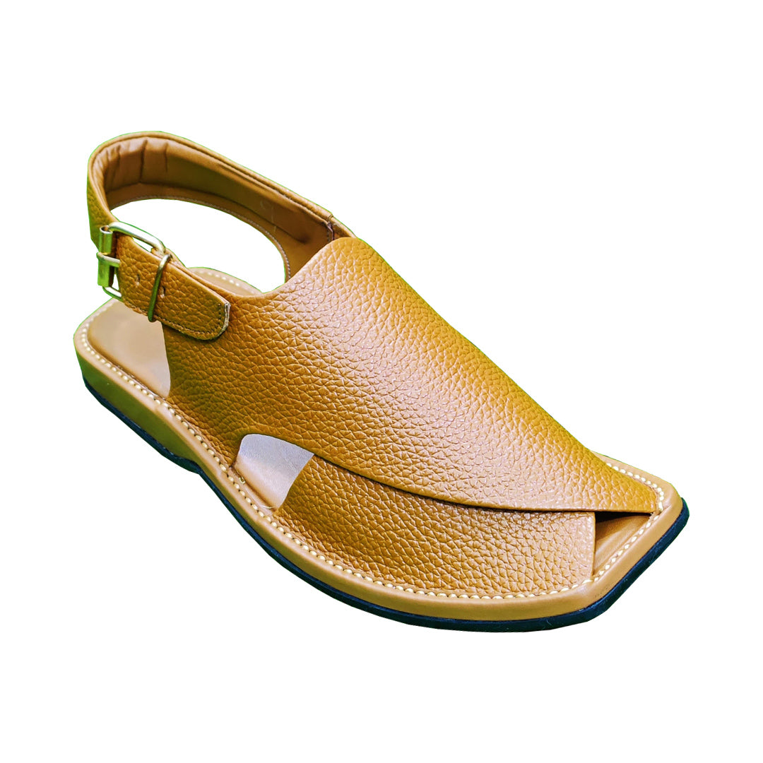 Article M-0011 exquisite craftsmanship of Yellow Dot Khyber handmade Chappal