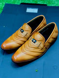 Article M-003 exquisite craftsmanship of Royal Mustard's handmade shoes.
